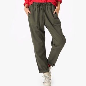 Xirena draw sting army green pant